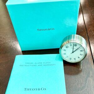 TIFFANY TRAVEL ALARM CLOCK